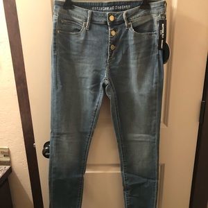 Articles of Society Distressed Light Wash Jeans
